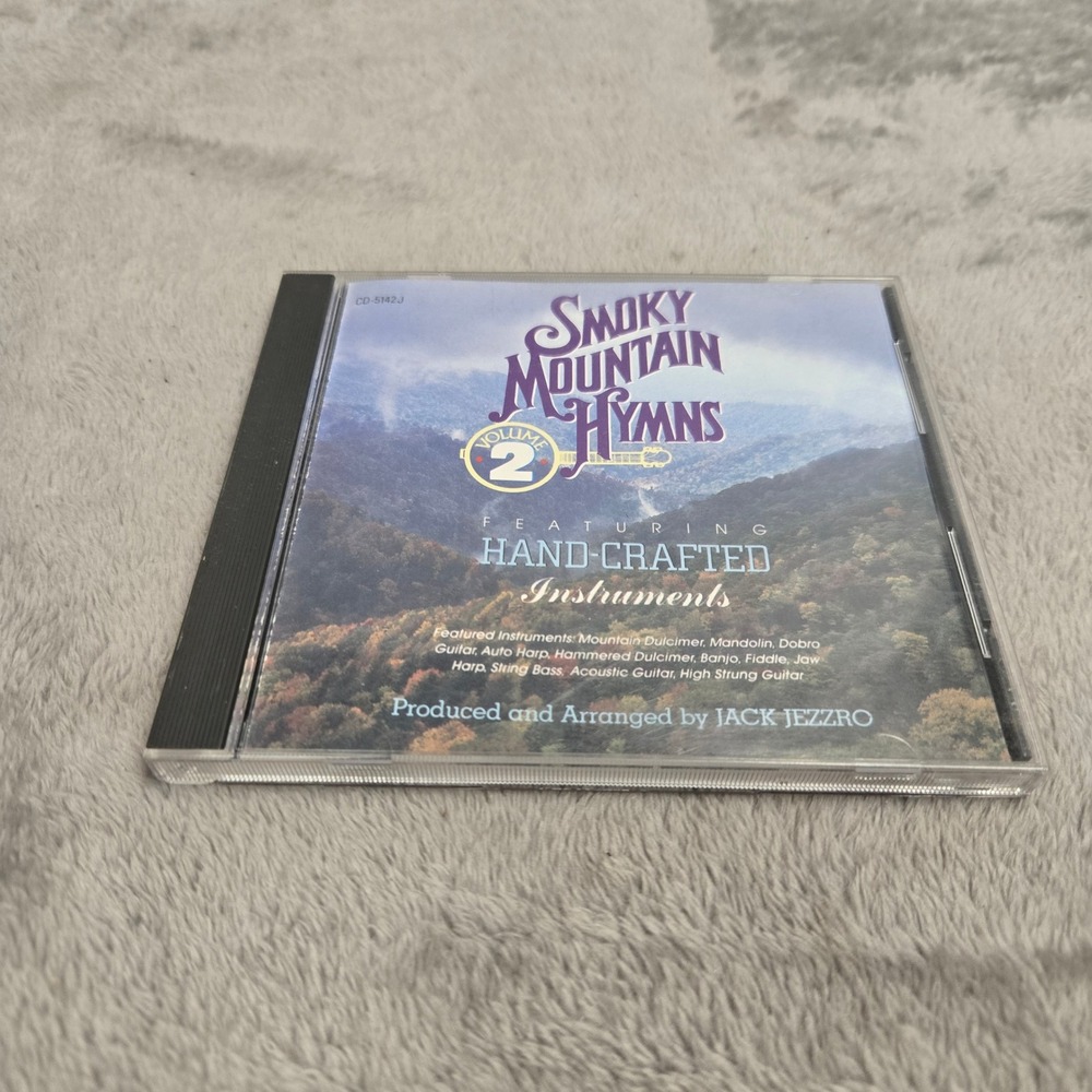 Smoky Mountain Hymns Volume 2 CD Jack Jezzro Hand-Crafted Instruments CD-5142J